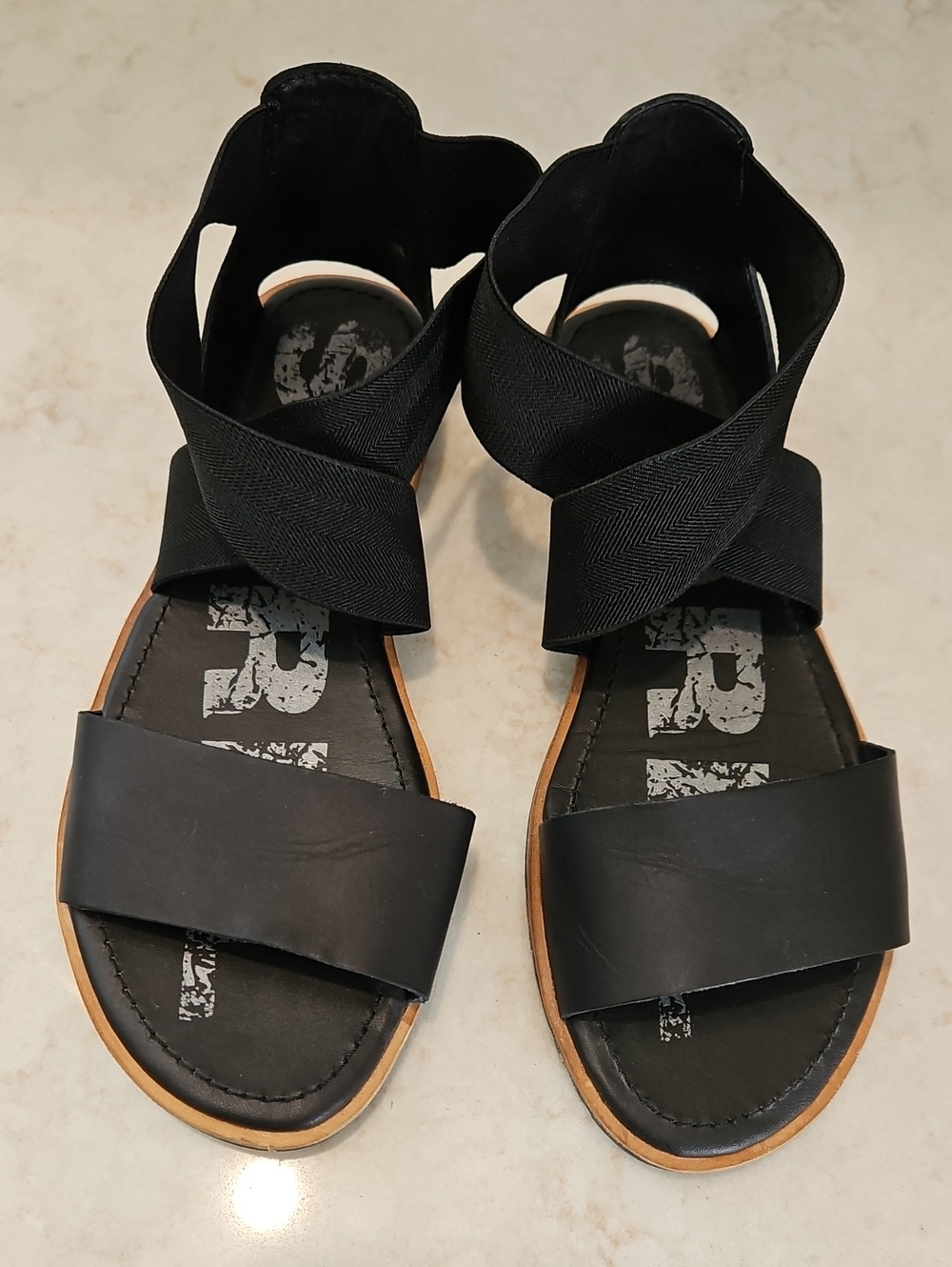 Sorel Black Strappy Sandal ~ Size 7.5